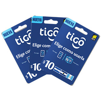 $10 Tigo Universal Hard Cards
