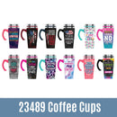 ITEM NUMBER 088415 PRINTED COFFEE MUGS FLOOR DISPLAY 24 PIECES PER DISPLAY