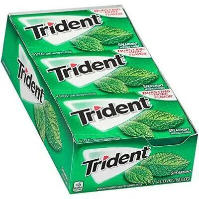 TRIDENT VALUE PACK 14'S * SPEARMINT * DSP