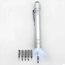 SCREWDRIVER LED TOOL LIGHT 6 PIECES PER DISPLAY