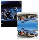 2 Carpetas de bolsillo, Coches y Motocicletas, (Paquete de 48)