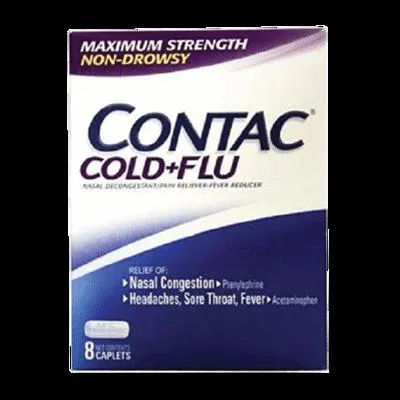 CONTAC COLD & FLU 8CT PK3