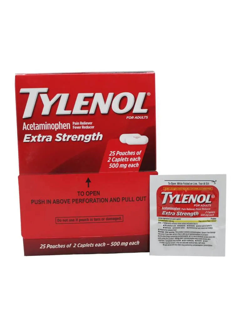 TYLENOL EXTRA STRENGTH 25X2 DSP