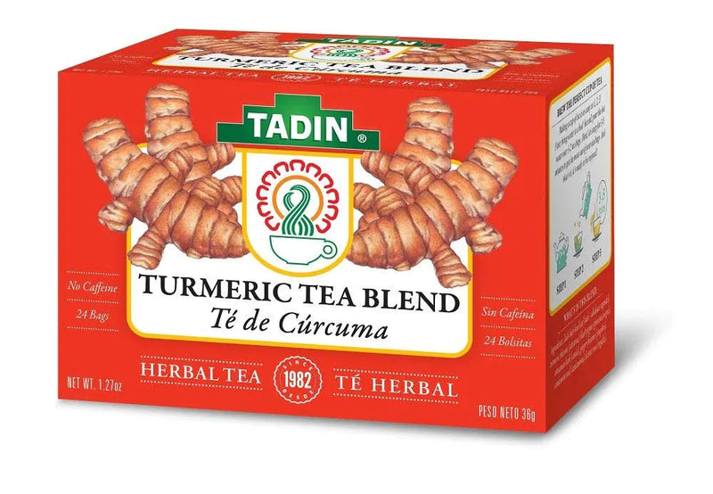 TADIN TEA CURCUMA 24ct PK6