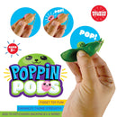 FIDGET STRING BEANS POPPIN PODS 24 PIECES PER DISPLAY