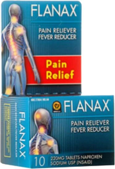 FLANAX PAIN RELIEVER TABLETS 10CT PK6