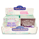 INSPIRATIONAL GLASS KEEPSAKE 6 PIECES PER DISPLAY