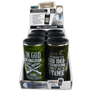 METAL SLIM 24OZ CAN COOLER 6 PIECES PER DISPLAY
