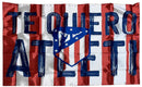 Bandera Atletico de Madrid TE QUIERO 120x90 cm